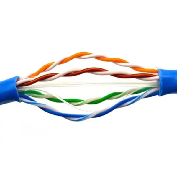 Quality Customized Length Cat6e Ethernet Cable Unshielded Network Cable 1000Mbps for sale