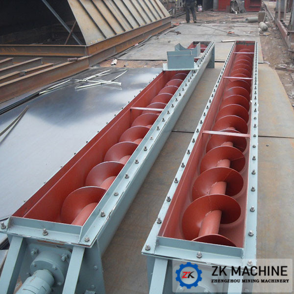 Medium Scale 5m3/H 80m3/h Screw Conveyor Machine In Cement Plant