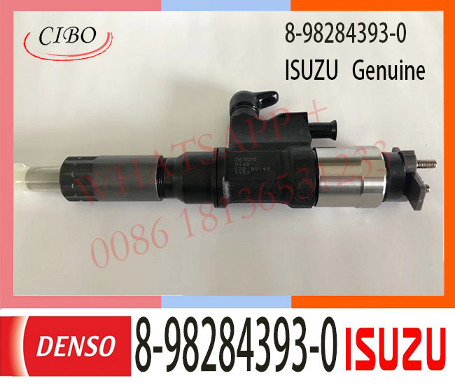 8-98284393-0 4HK1 ISUZU Diesel Engine Fuel Injector 095000-0660 095000-5000 095000-5012