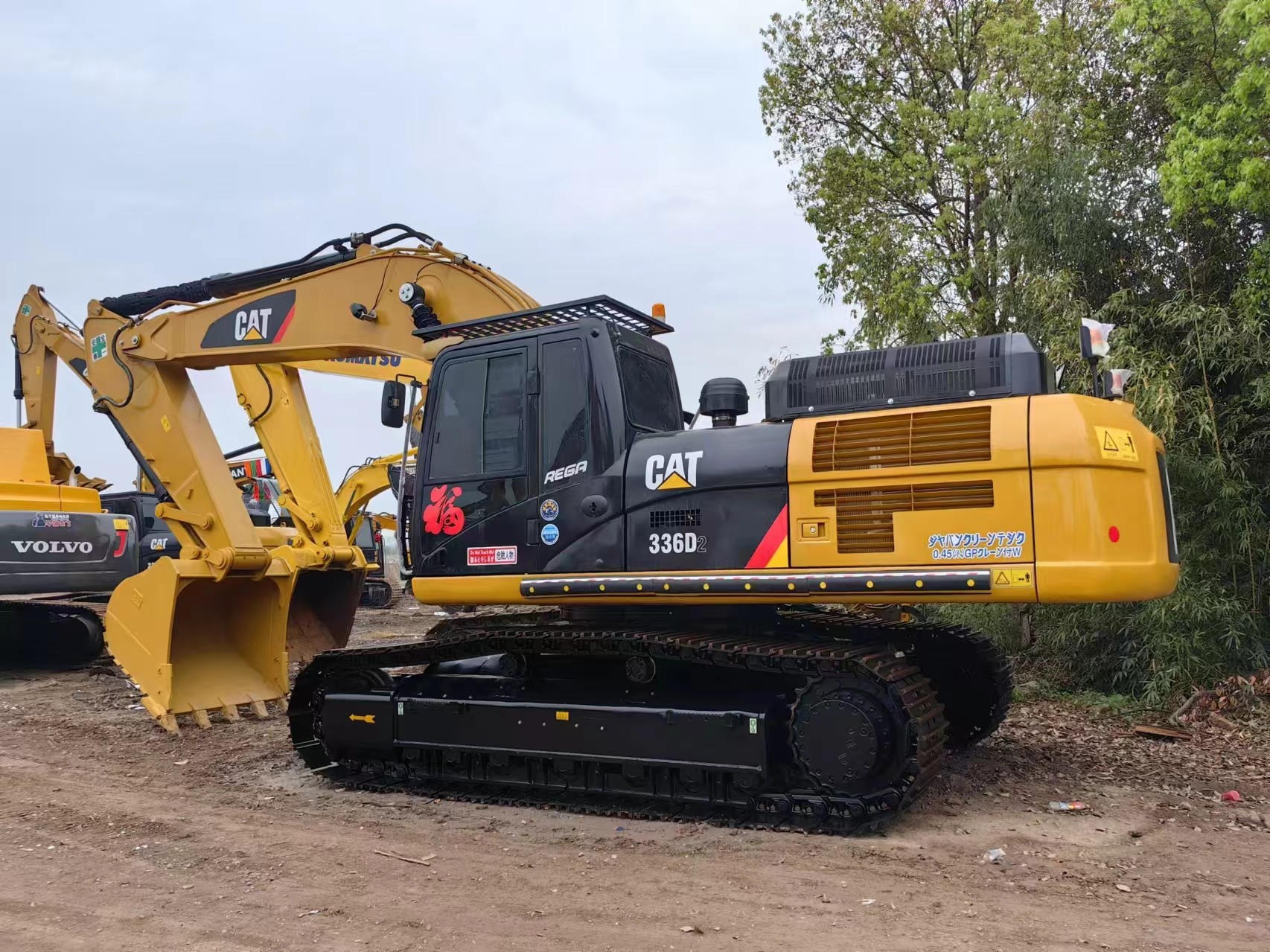 Cat336D used Crawler excavator for agriculture use 35 tons Caterpillar second-hand Cat336D excavator