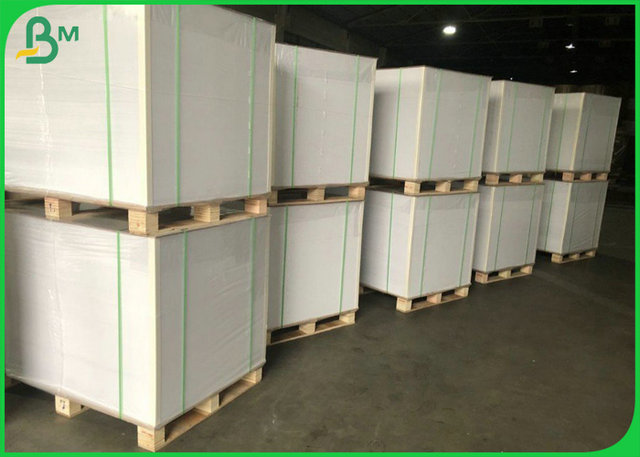 Pure Wood Pulp White Cardboard Paper 0.45mm For Humidity Indicator