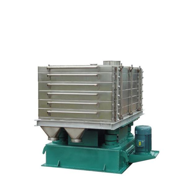 Quality Multi-layer square rotary vibrating screen for Color sand powder for sale