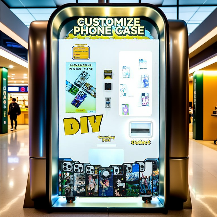 CYJ-D04 Phone Case Printing Vending Machine for iPhone Samsung Huawei
