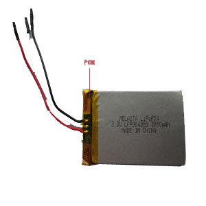 3.3V Prismatic LiFePO4 Battery Pack 3000mAh With PCM , NCT