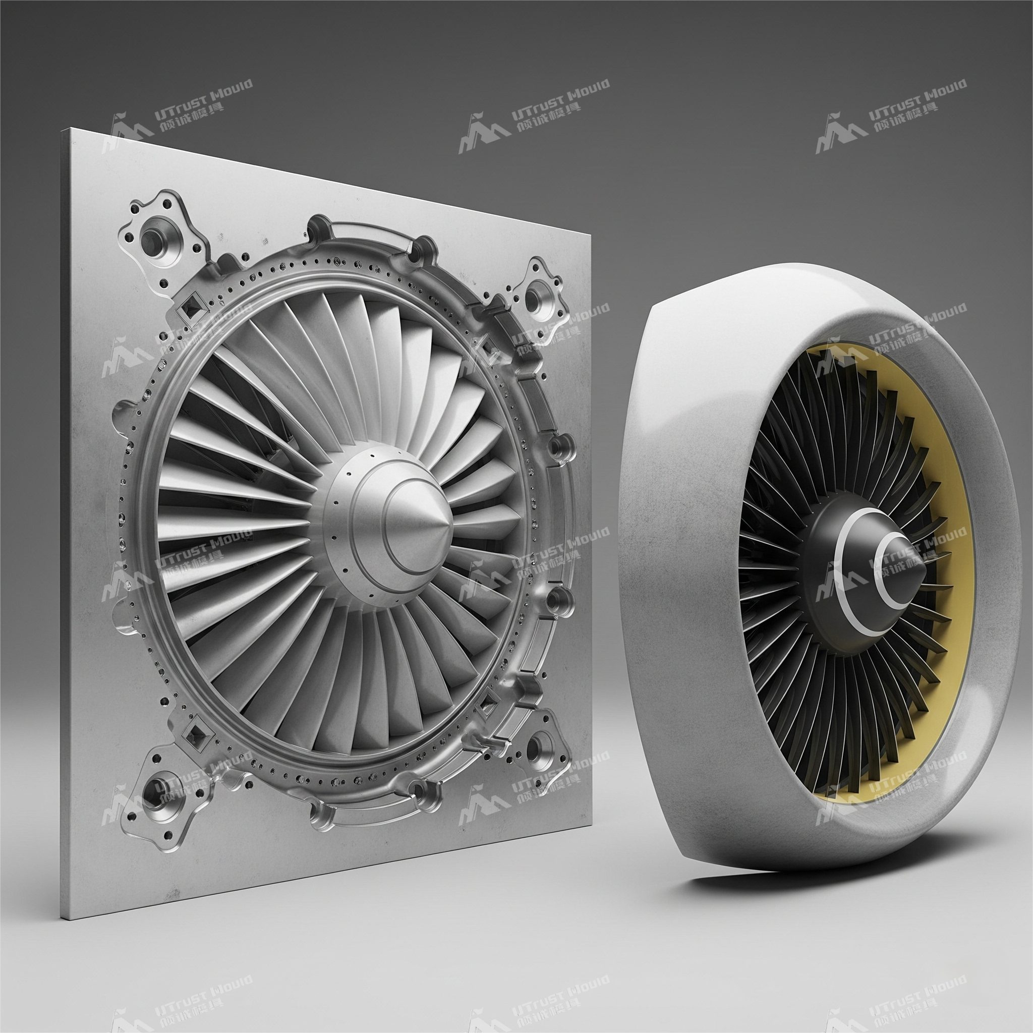 Precision Aircraft Engine Composite Molds for High-Temperature Stability