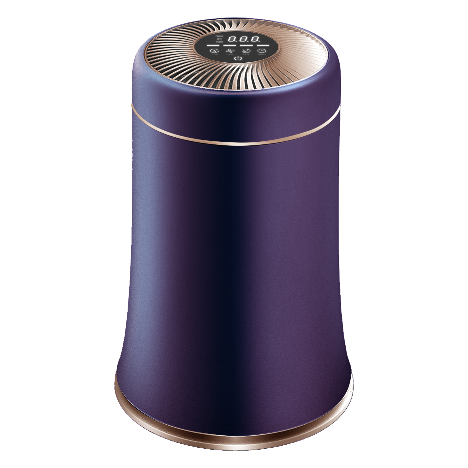 HEPA Home 24W Floor Standing Air Purifier smart lED display screen