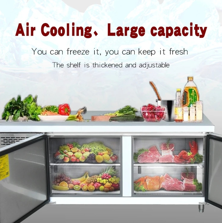 Work Table Refrigerator Cold Room Refrigerated Workbench Freezer