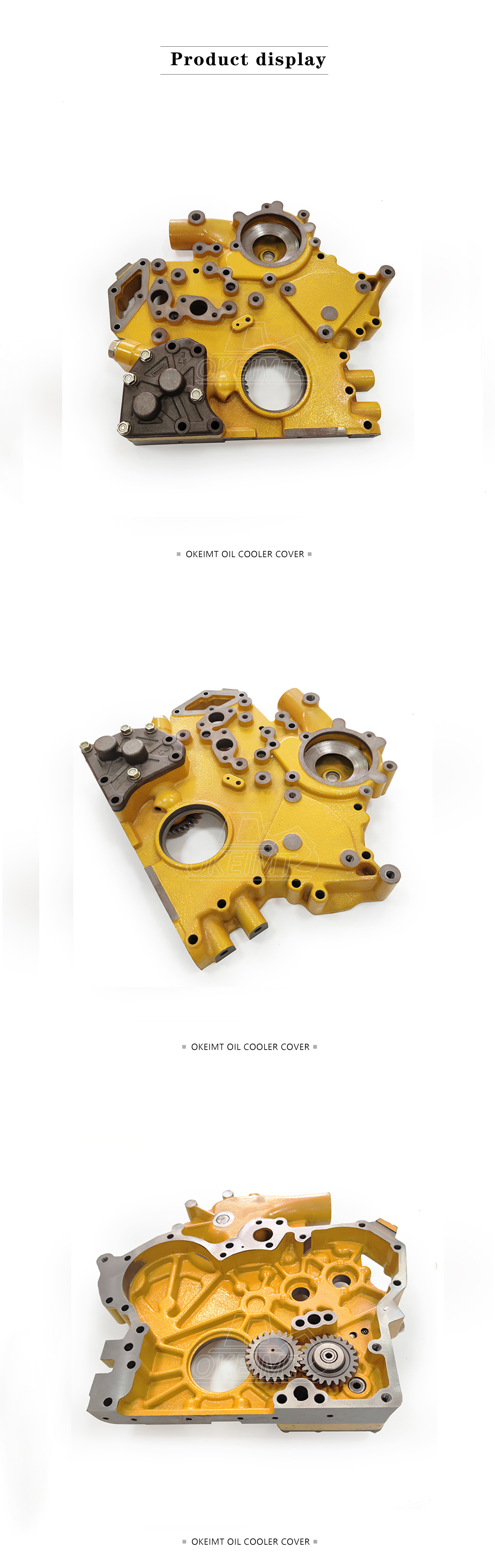 High Pressure E320C CATE Oil Pump Without Inside Cooler 34335-23010 178-6539