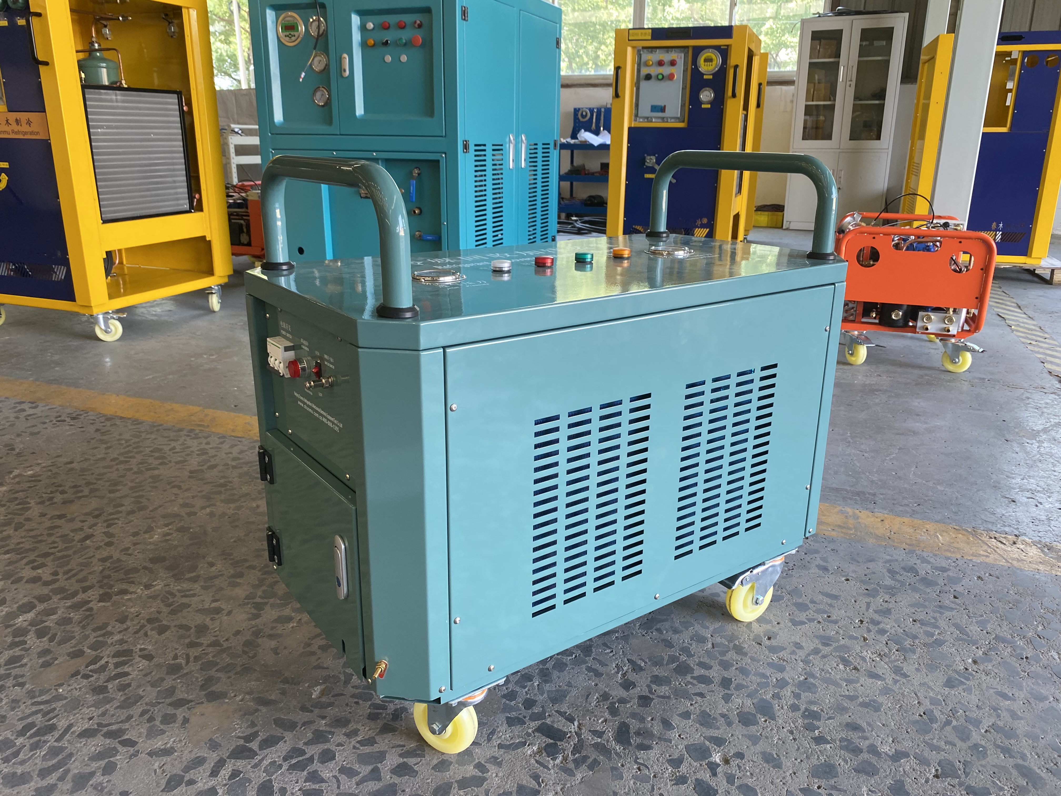 Freon r22 r134a recovery recycle recharge machine Refrigerant Charging Machine