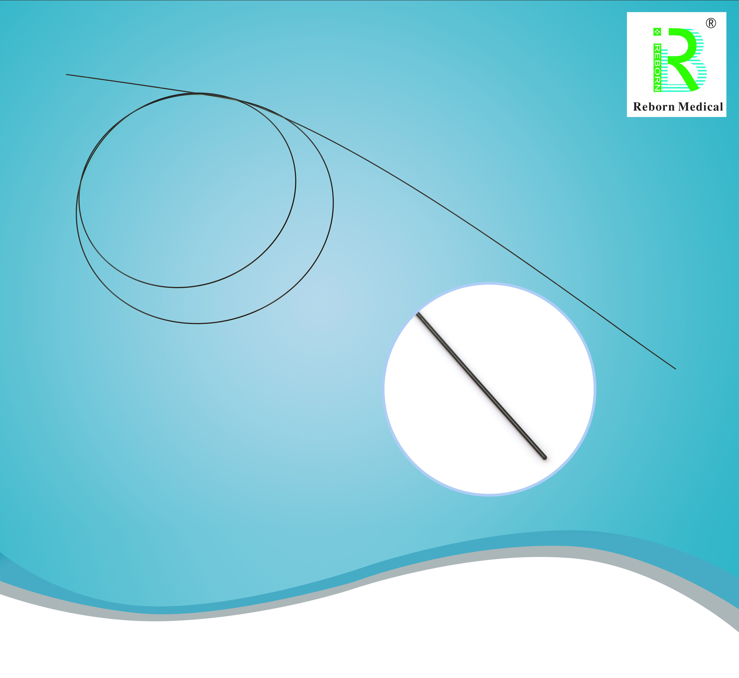 Surgical Supplies Disposable PTFE Guidewire
