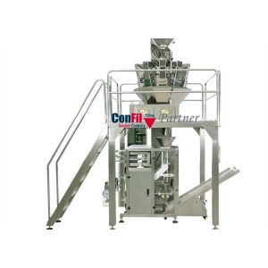 2000 Gram Coffee Bean Packing Machine 80bpm VFFS Packing Line 4 Sides Sealing