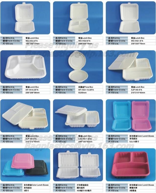 Meal Prep Containers Free Sample Bento Lunch Box Biodegradable Food Container Plastic Wheat Straw Lunch Box bagplastics