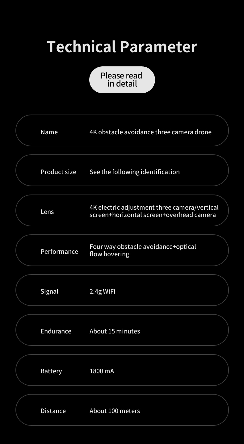 K10 Max Obstacle Avoidance Drone 4K Ultra HD Camera 2.4G RC Quadcopter Four-way Optical Flow Mini Foldable K10 Fpv Drones