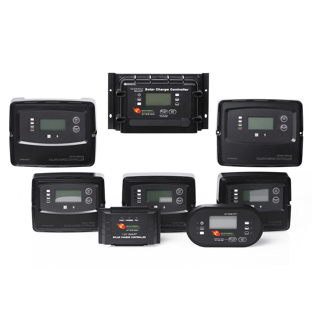 LCD LED 60 Amp Digital Solar Charge Controller With Optional Remote Display