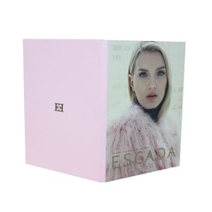 Customized Video In Folder Digital LCD 2.4 Inch With Rechargeable Lithium