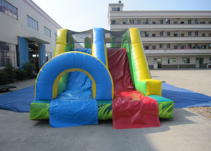 Big Party Games Kids Inflatable Obstacle Courses Double Stitching 25.9 X 3.66 X 4.9m