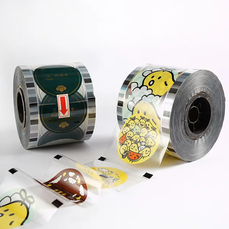 Custom Disposable Bubble Tea Cup Sealing Film High Quality Custom Sealing Film For Milk Tea Cup