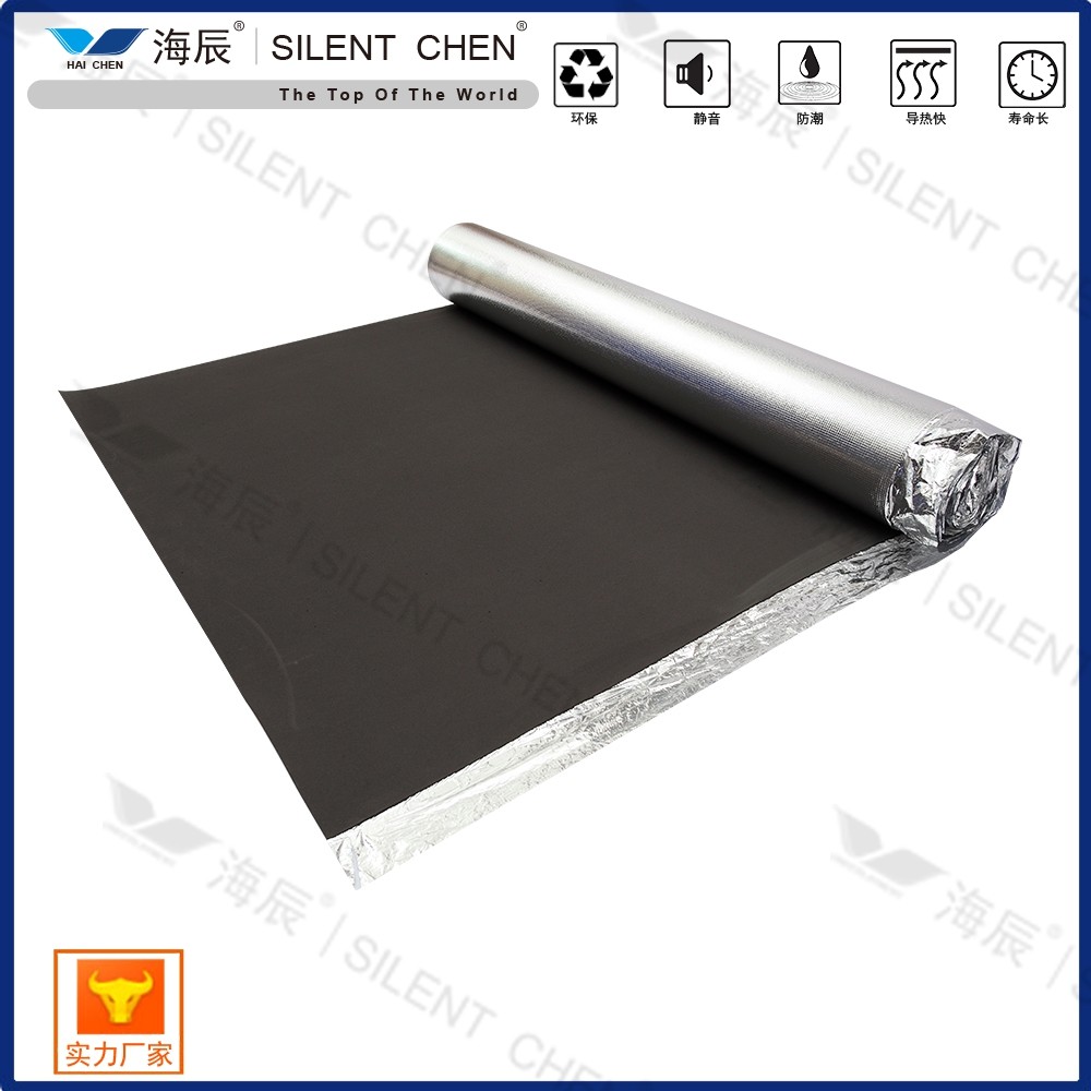 EVA30 3mm Sound Proof Floor Underlayment With Aluminum Film