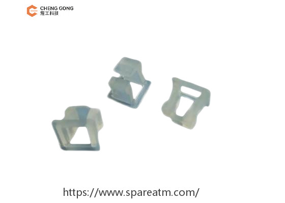 39009862000D 39-009862-000D Transparent Plastic ATM Machine Parts Tensioner Latch For Cassette