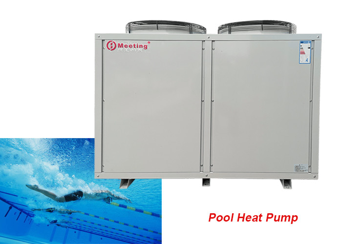 Rated 25KW Pool Heat Pump Cooling Top Blow V - EVI High Temperature Machine