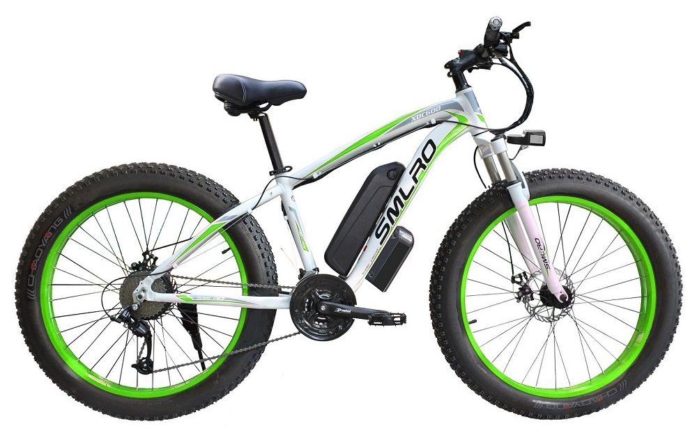 500W Motor 16AH Lithium Battery Electric Bike SMLRO XDC600 26x4.0 inch Fat Tire E-Bike Drop Shipping Available