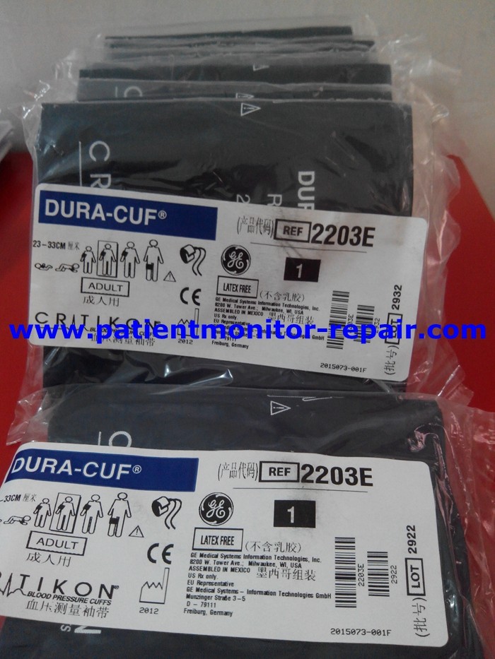 Original Adult Medical Equipment Accessories Cuff 23－33CM DURA-CUF* Cuff 2 Tube Sub - Min Navy