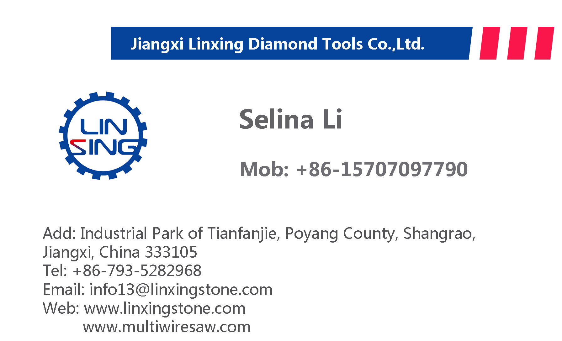 Multi Blade Diamond Segment Cutter 6.5mm Fast Cutting Tool for Speed Granite Cutting