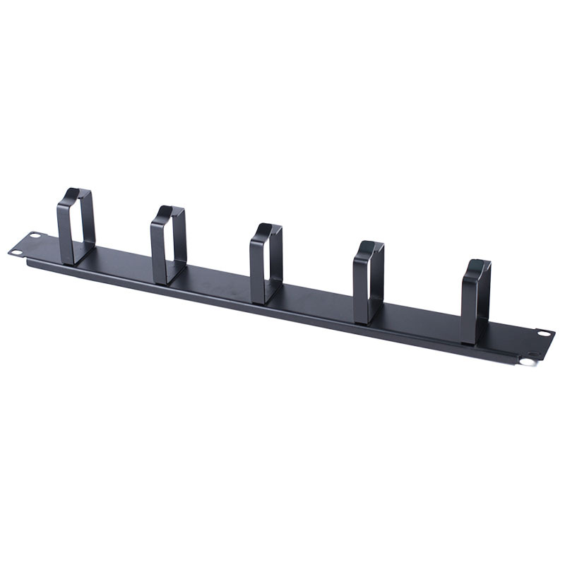 Customizable 4 Ports Cable Management for Structure Cabling System in 19 Inch Length