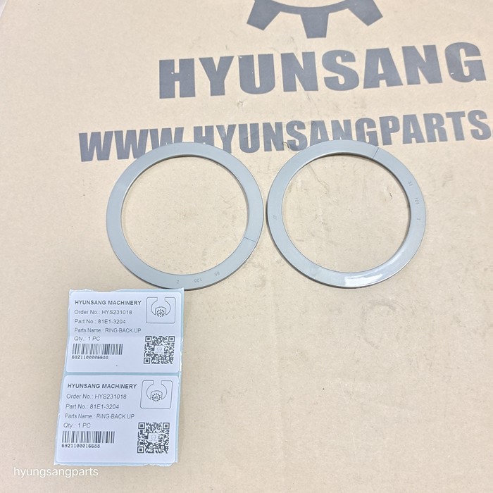 Back Up Ring 81E1-3204 XKAH-01236 For Excavator R160LC7 R180LC7 R210LC7
