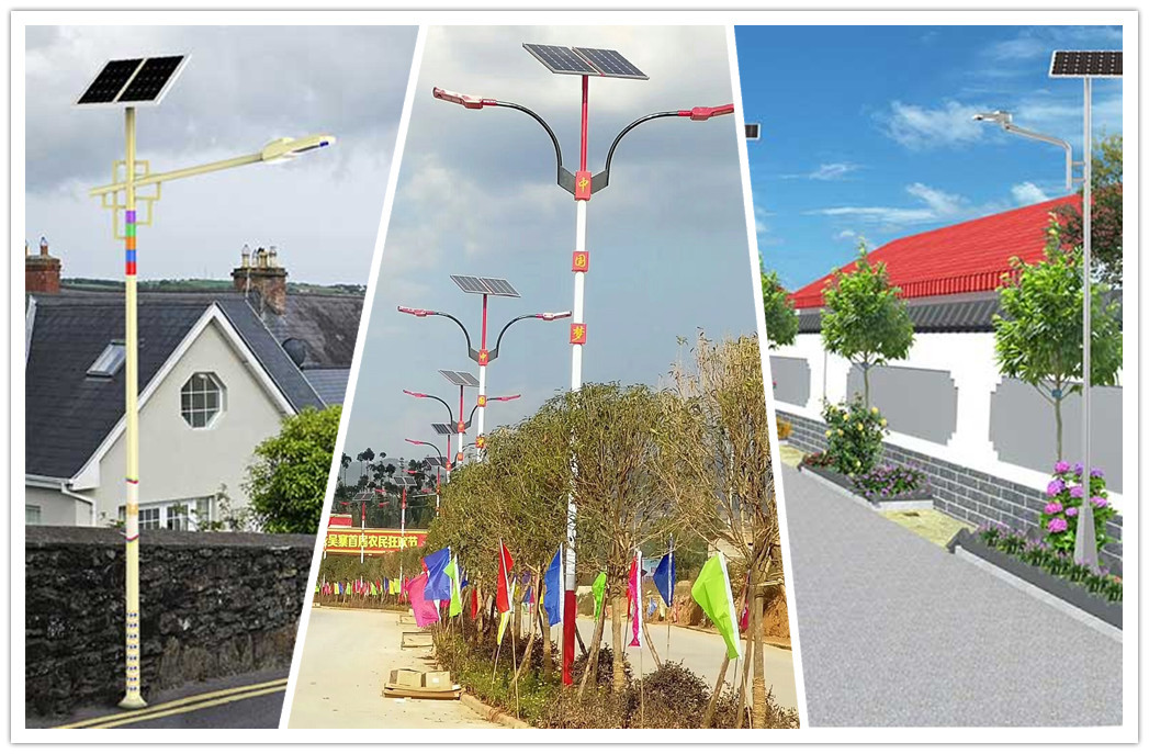 1700lm Solar LED Garden Lights 10W 60 LED Unique Design For Villa Park Resort