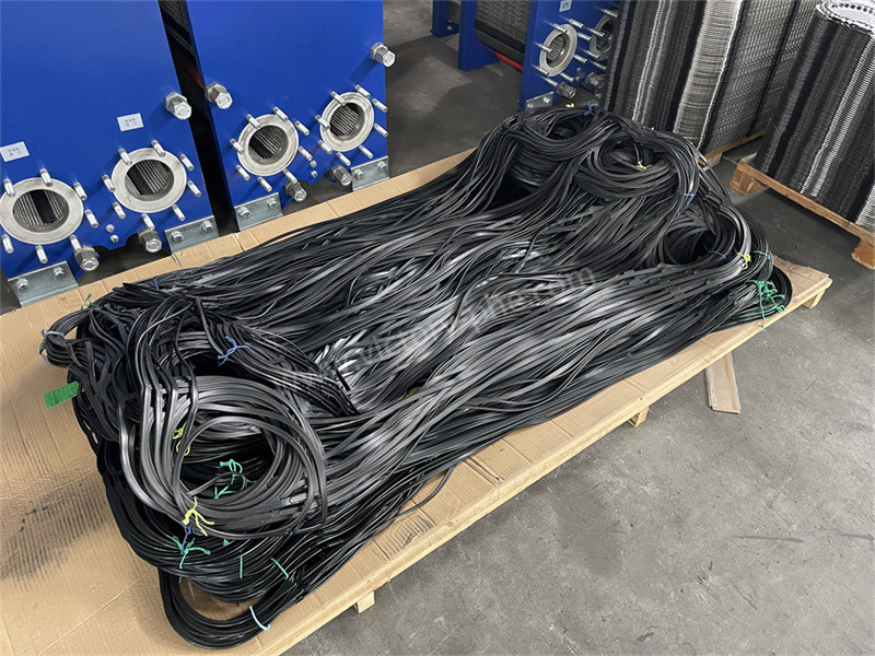 NBR EPDM PHE Gasket Material For Sondex Plate Heat Exchangers