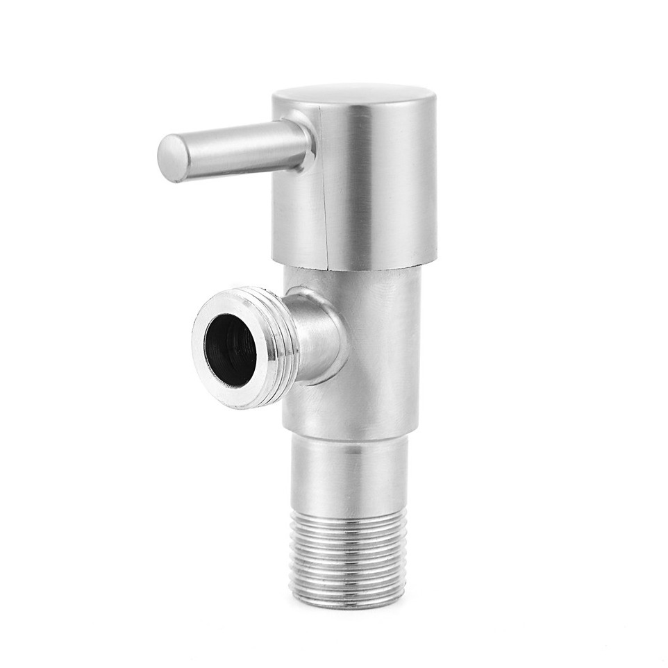 Toilet Kitchen Pex Angle Stop Valve Hot Cold Water Manual Control 170g