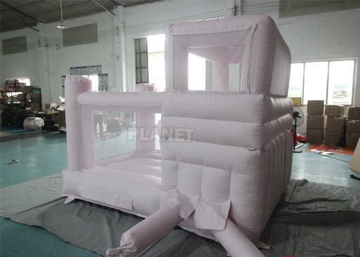 Residential Backyard Wedding Party Kids Jumping Castle Inflatable Bouncer Water Slide Moon White Bounce House