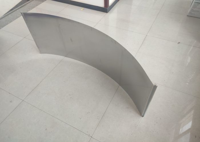 Stainless Steel Wedge Wire Screen Sieve Bend For Solid Liquid Separation