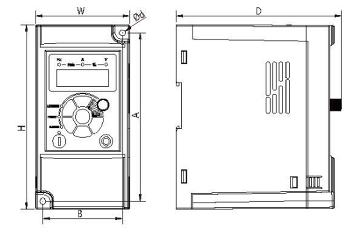 Vfd Drives Variable Frequency Inverter 22KW 380V Low Voltage With STO Function