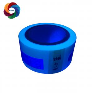 China PET 27 Mic Hot Stamping Film Uv Invisible Ink Blue Bopp Paper Lamination Film on sale