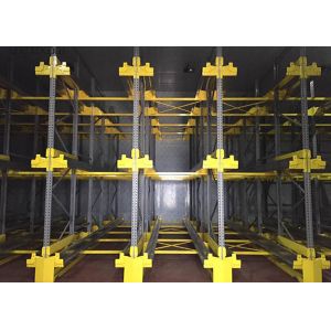 Radio Shuttle Metal Pallet Rack , Material Racking System Custom Design