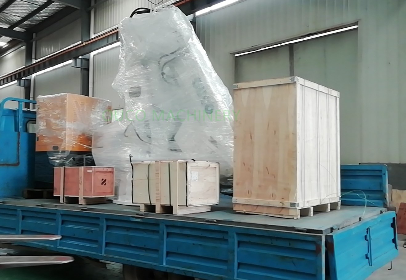 Marine 1T10M C5M Painting Knuckle And Telescopic Boom Pedestal Crane