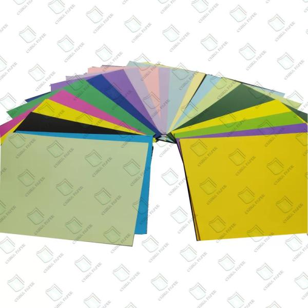 120gsm Colored Wood Pulp Office Paper for Offset Printing, High-Quality Printing