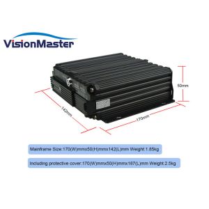 HD Mobile Automobile DVR System , Cmsv6 Client Software Mobile DVR With Wifi