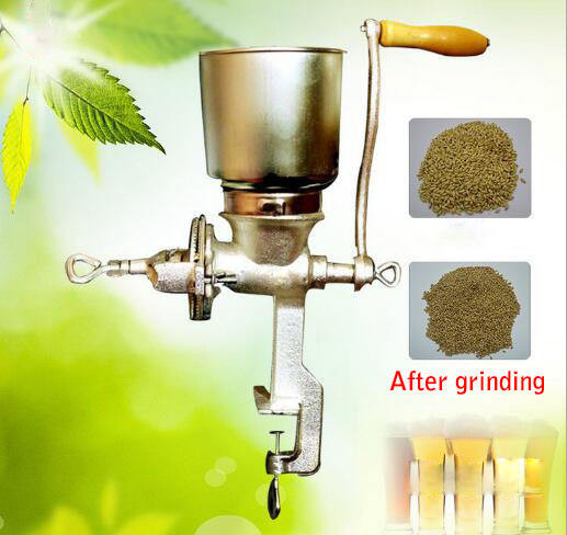 Manually Operated Grain Processing Machinery Silver Corn Crusher Machine 110-480V