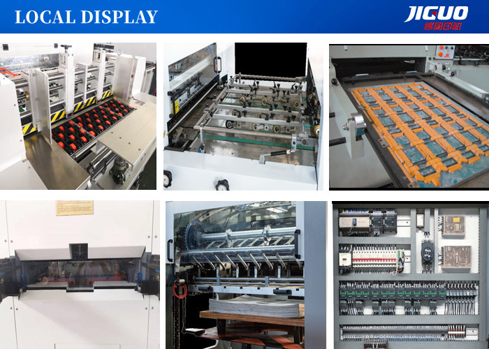 Lead Edge Automatic Paper Creasing Machine Feeding Die Cutting Machine