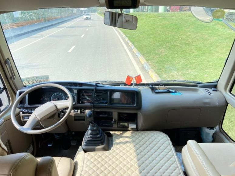 Used Toyota Coaster Mini Bus 6GR Coaster Bus Luxury Second Hand
