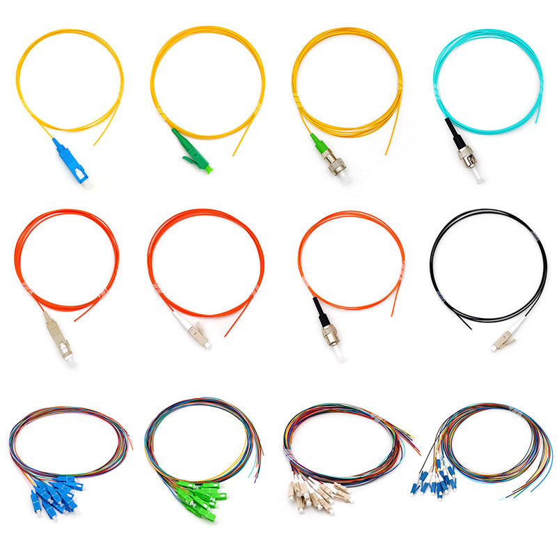 SC UPC Fiber Optic Pigtails 0.9mm Singlemode 100 Return Loss