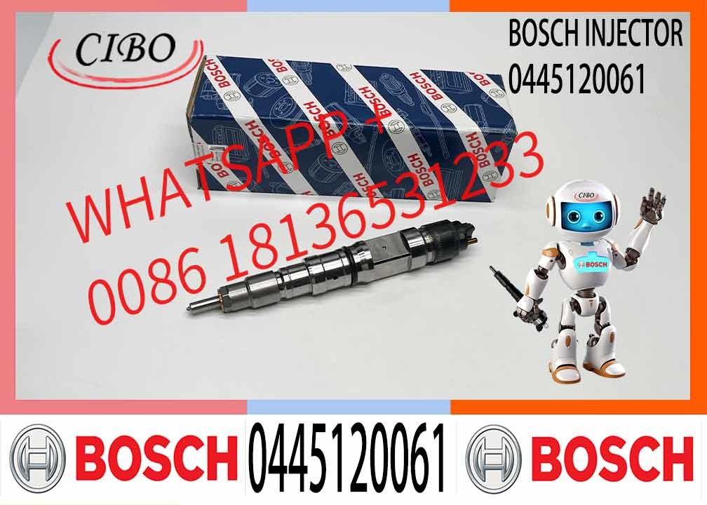 Diesel fuel injector Common rail Injector 0445120061 Diesel engine parts 0445120061
