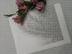 China Sakura Cherry Blossom Thread White Embroidered Eyelet Fabric on sale