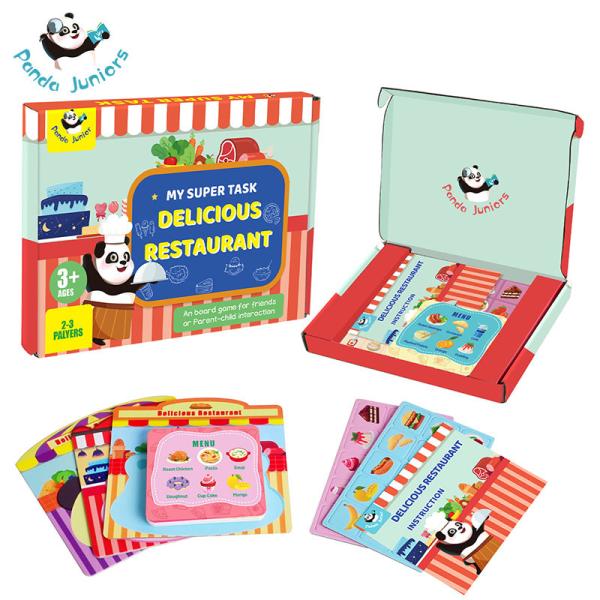 Memory Matching Game Delicious Restaurant Role-Playing for Families & Kids Find
