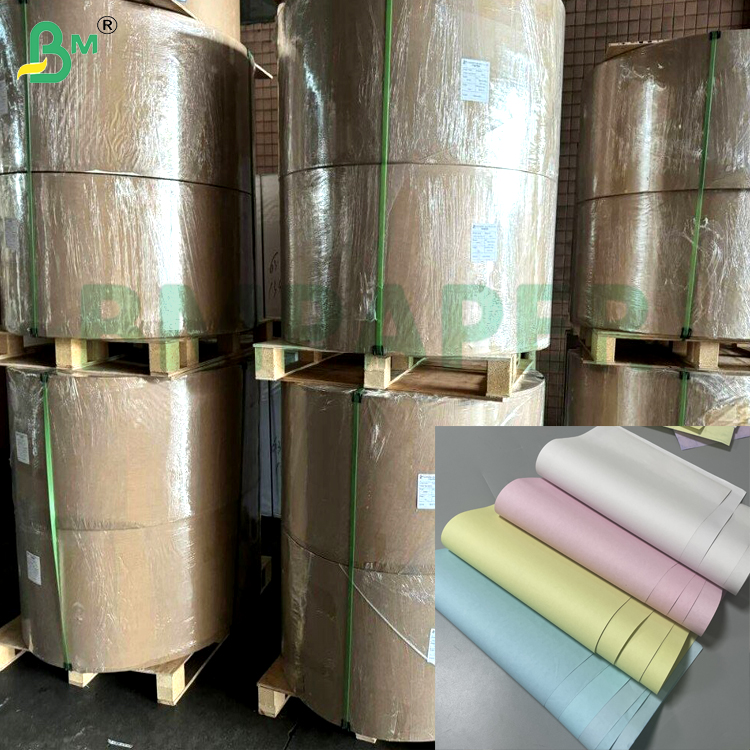 60g 70g Carbonless Copy Paper Rolls  CB CFB CF Computer Listing Paper for POS Receipts