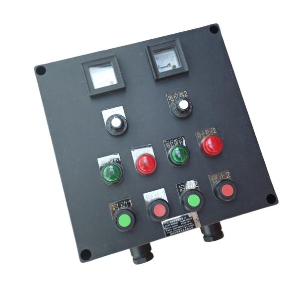 Quality 380V Flameproof Exproof GRP Control Station CNEX ATEX Approved Whole Plastic Customizable Cable Entry For Offshore Onshore Zone1 Zone2 for sale