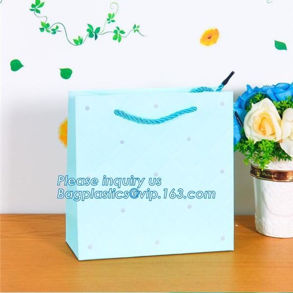 Handmade good packaging luxury carrier shipping craft paper bag,Matt Lamination Luxury Paper Carrier Shopping Bag with L
